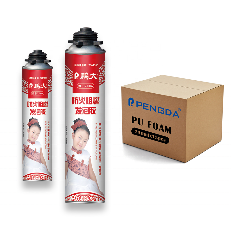 Closed Cell Foam Expanding Foam Gap Filling Spray Pu Polyurethane Foam