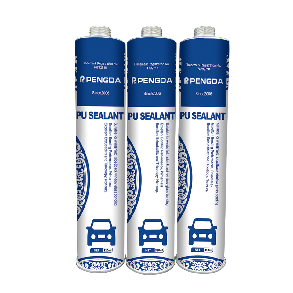 Auto Glass Repair Glue Pu Adhesive Car Windscreen Pu Sealant 600ml Windshield Polyurethane Sealant For Car Glass