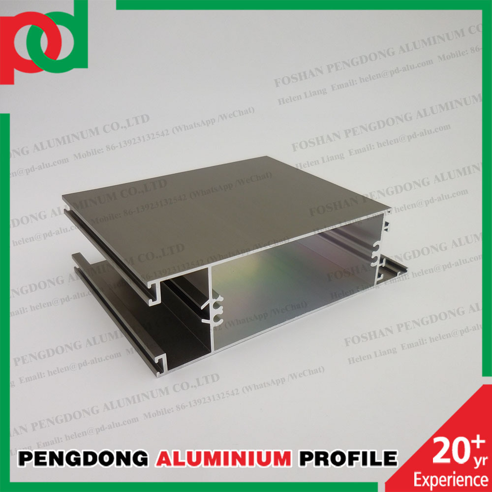 Ethiopia Aluminium Sliding Window Profile for In-ternal X-Ternal Sliding Cap Center Joint Slid CUP