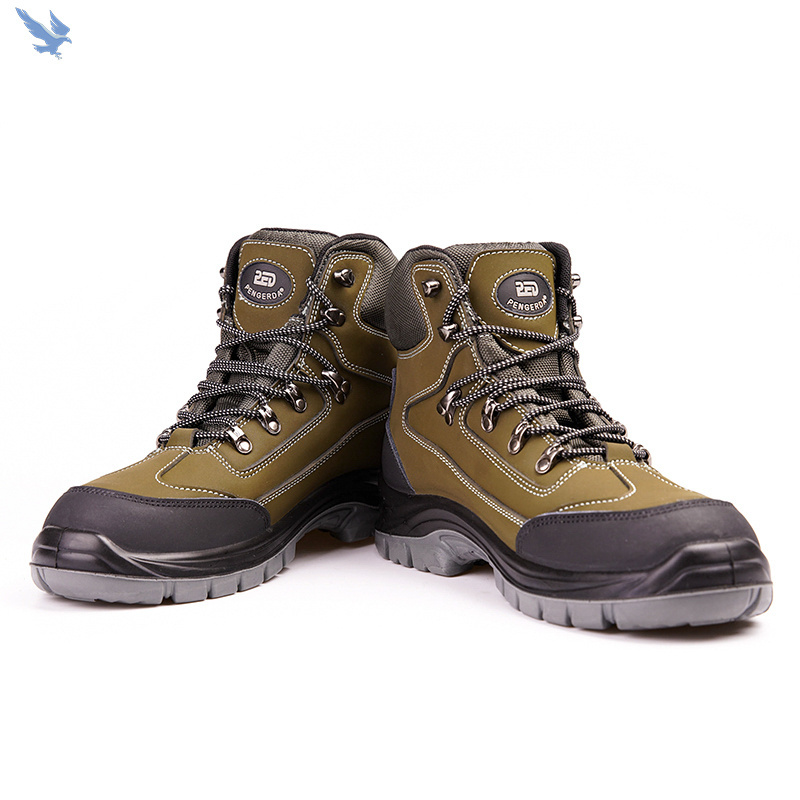 Mountain climbing boots slip resistant hard-wearing hiking safety shoes