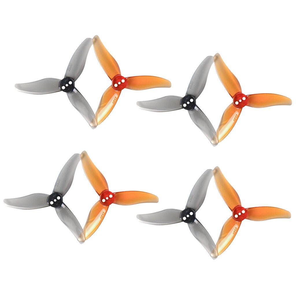 Gemfan Hurricane 2520 2X3 64mm 3-Blade CW CCW PC Propeller 1.5MM Hole for FPV Freestyle 2inch Micro Indoor RC FPV Racing Drones