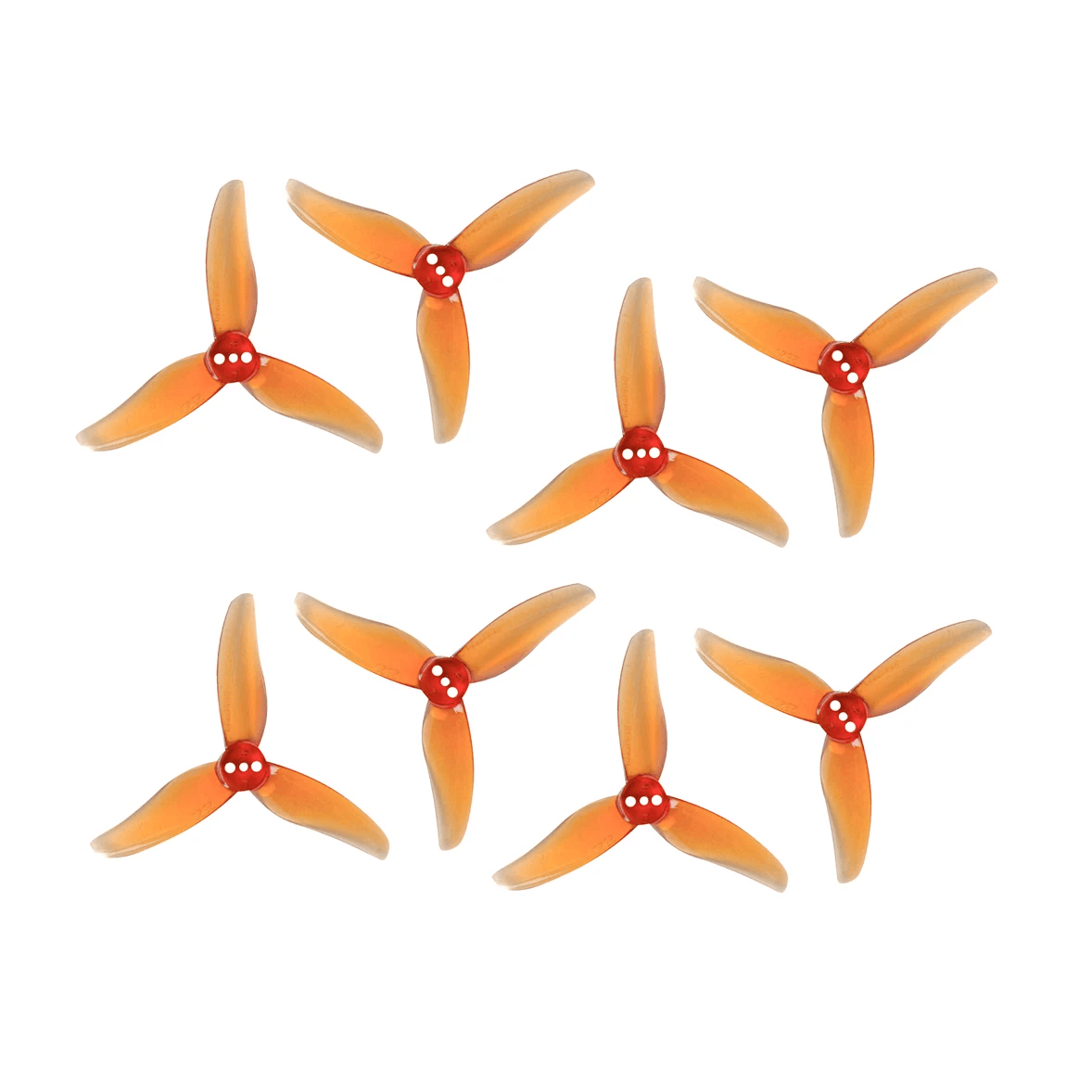 Gemfan Hurricane 2520 2X3 64mm 3-Blade CW CCW PC Propeller 1.5MM Hole for FPV Freestyle 2inch Micro Indoor RC FPV Racing Drones