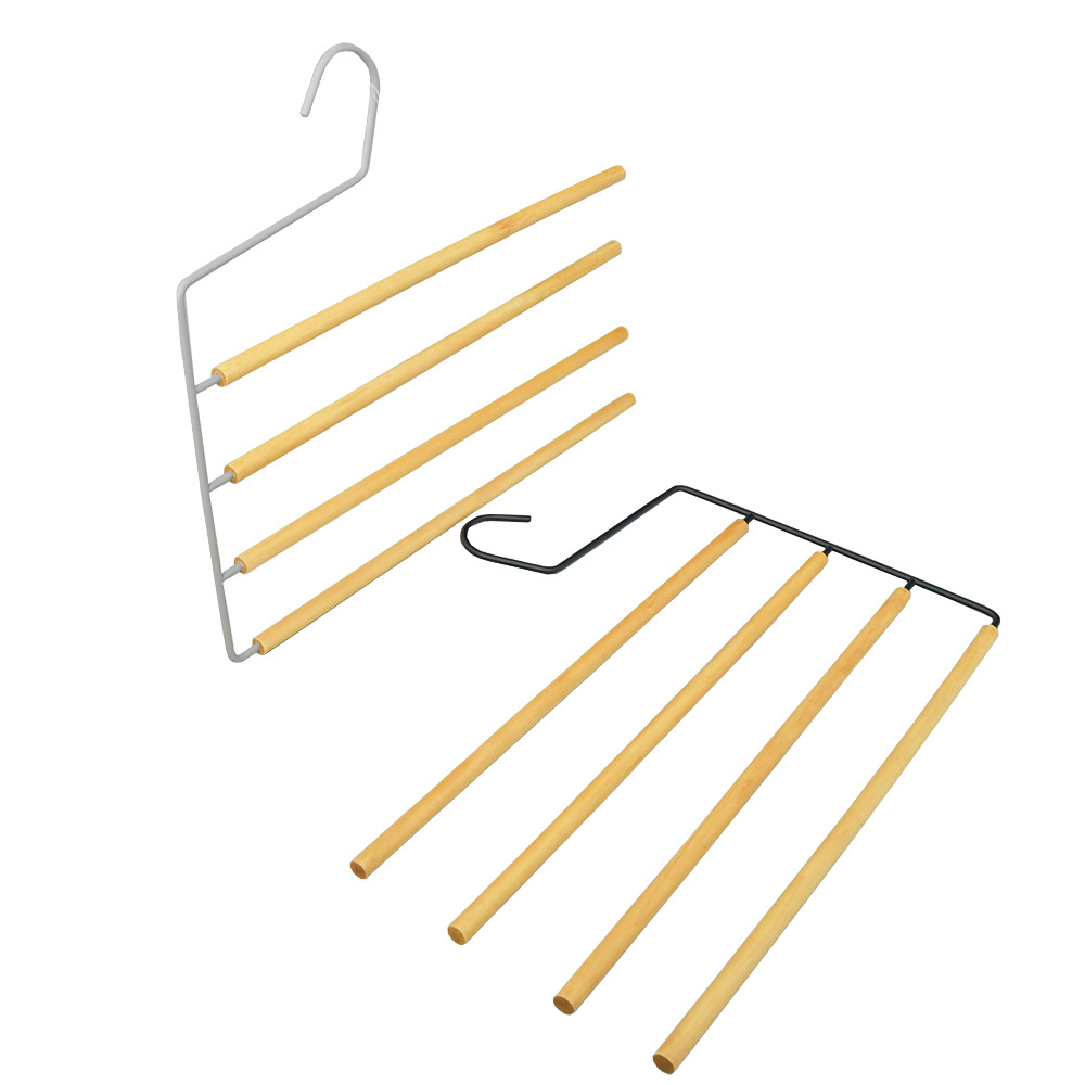 Space Saving Multi Functional Clothes Hangers Pants Storage Hangers Cloth Rack