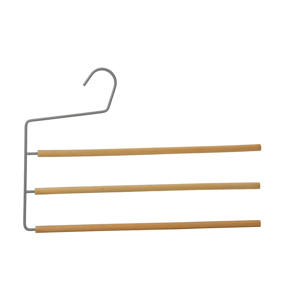 Space Saving Multi Functional Clothes Hangers Pants Storage Hangers Cloth Rack