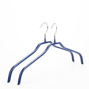 Wholesale Non Slip PVC Coated Metal Clothes Hanger Rack Metal