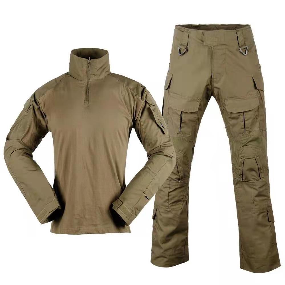 Camouflage Waterproof Field Tactical  Training T-shirt Suits G3 Frog Uniforms