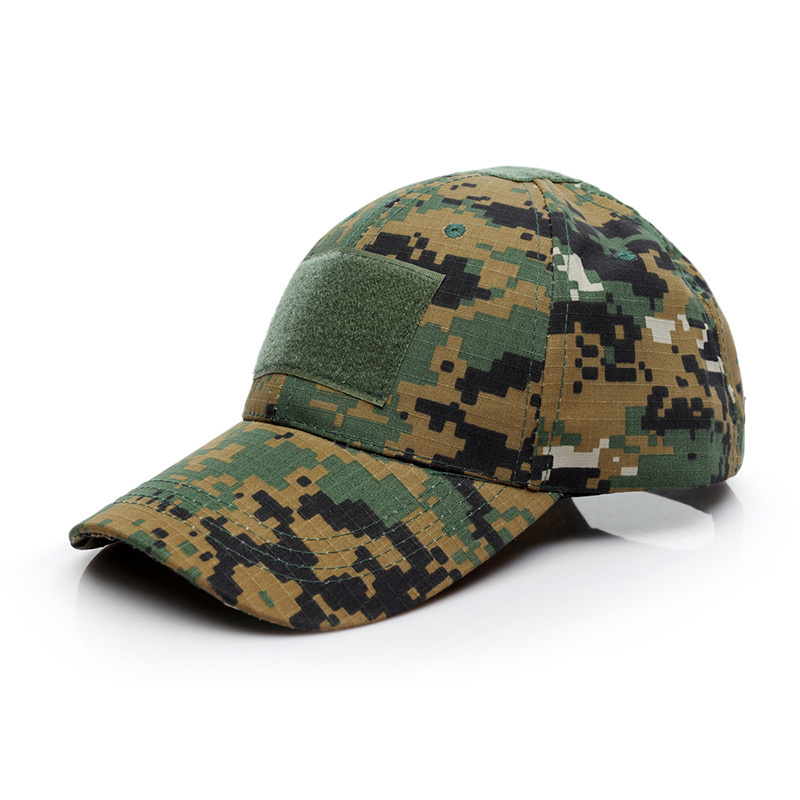 Hot Sale Outdoor Camouflage Tactical Peaked Cap Camping Hiking Sport Baseball Hat