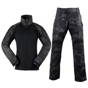 Camouflage Waterproof Field Tactical  Training T-shirt Suits G3 Frog Uniforms