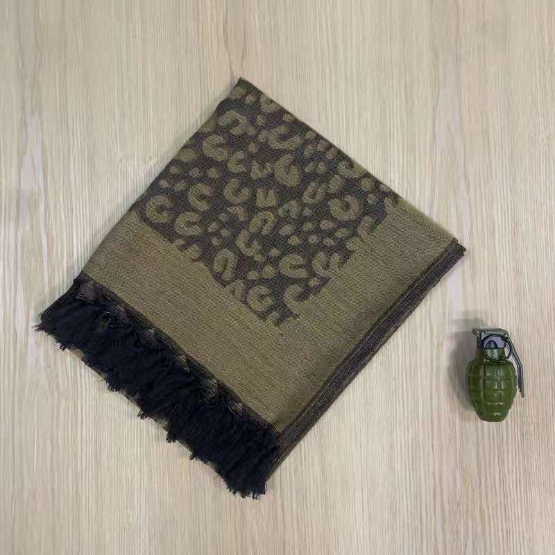 Manufacture Leopard Pattern Camouflage Warm Protective Arab Scarf