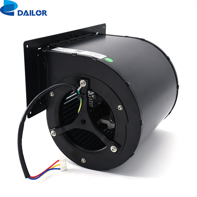 120mm-200mm AC DC EC air exhaust forward curved Double Inlet Metal Impeller 3000 cfm Centrifugal blower fan