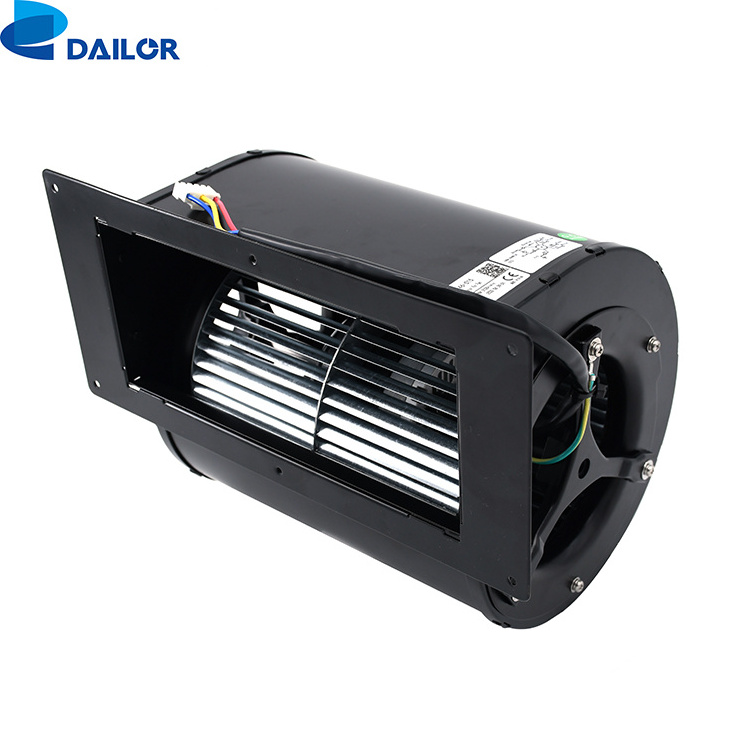 120mm-200mm AC DC EC air exhaust forward curved Double Inlet Metal Impeller 3000 cfm Centrifugal blower fan