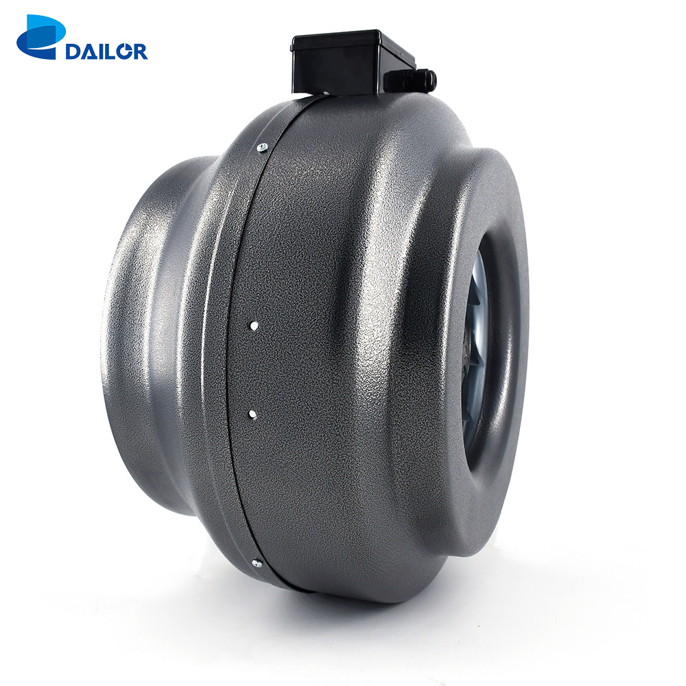 150mm 160mm Inline Centrifugal fan Inline Duct fan with metal housing