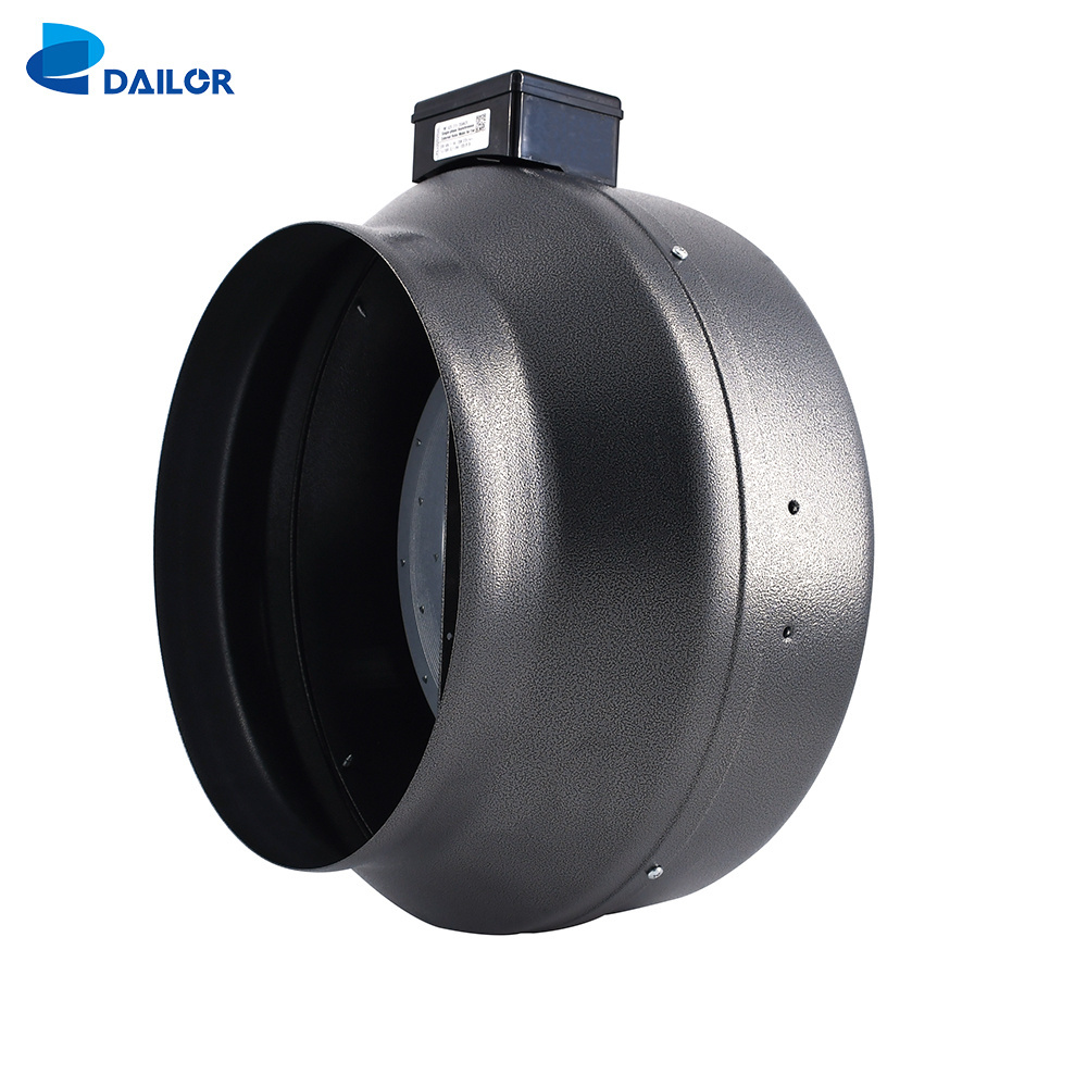 150mm 160mm Inline Centrifugal fan Inline Duct fan with metal housing