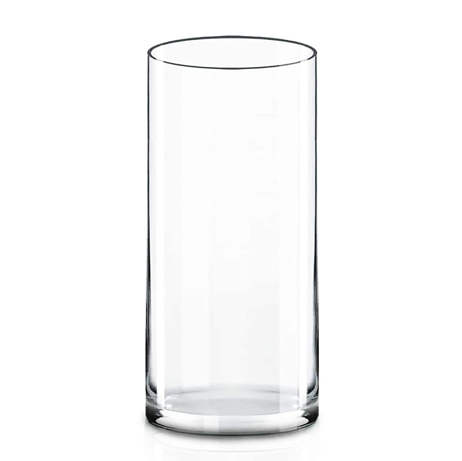 Clear Glass Cylinder Vase Multiple Size Choices Glass Flower Vase Centerpieces  Floating Candle Holder Vase