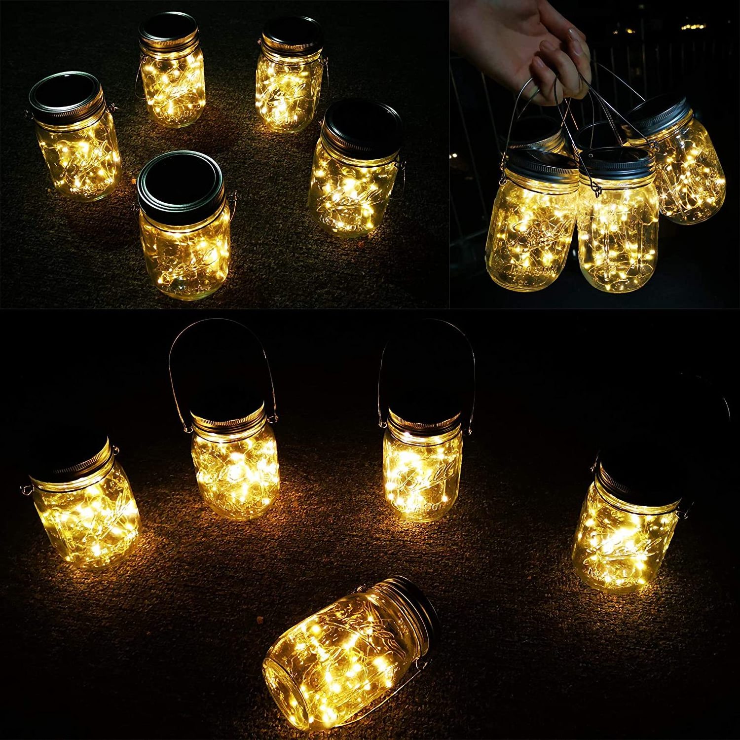 Mason Jar Hanging Lights