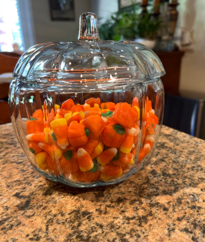 Anchor Pumpkin Jar with Lid