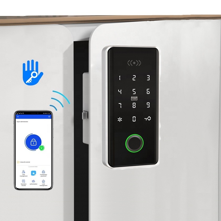 Sports Venues Electronic digital smart gym locker cabinet lock TTLOCK APP digital fingerprint locker lock