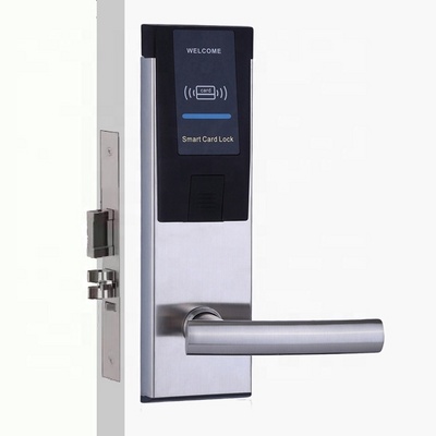 Stainless Steel Cheap Price portable Proximity RFID Card electronic Hotel door Lock With smart Software Management control