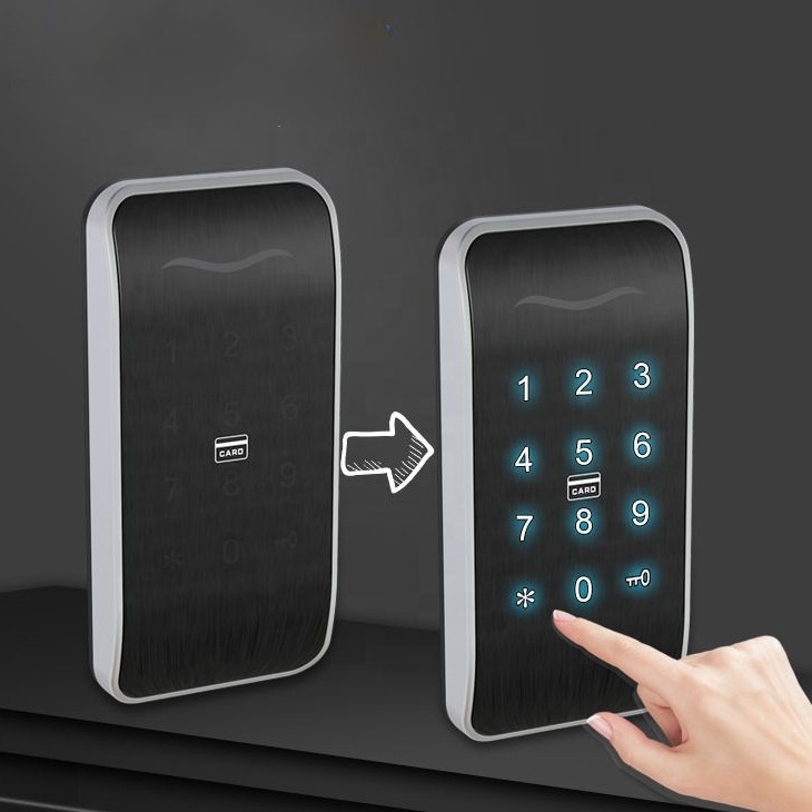 M1 gym sauna keypad lock security electronic combination key card code lock for cabinet drawer locker