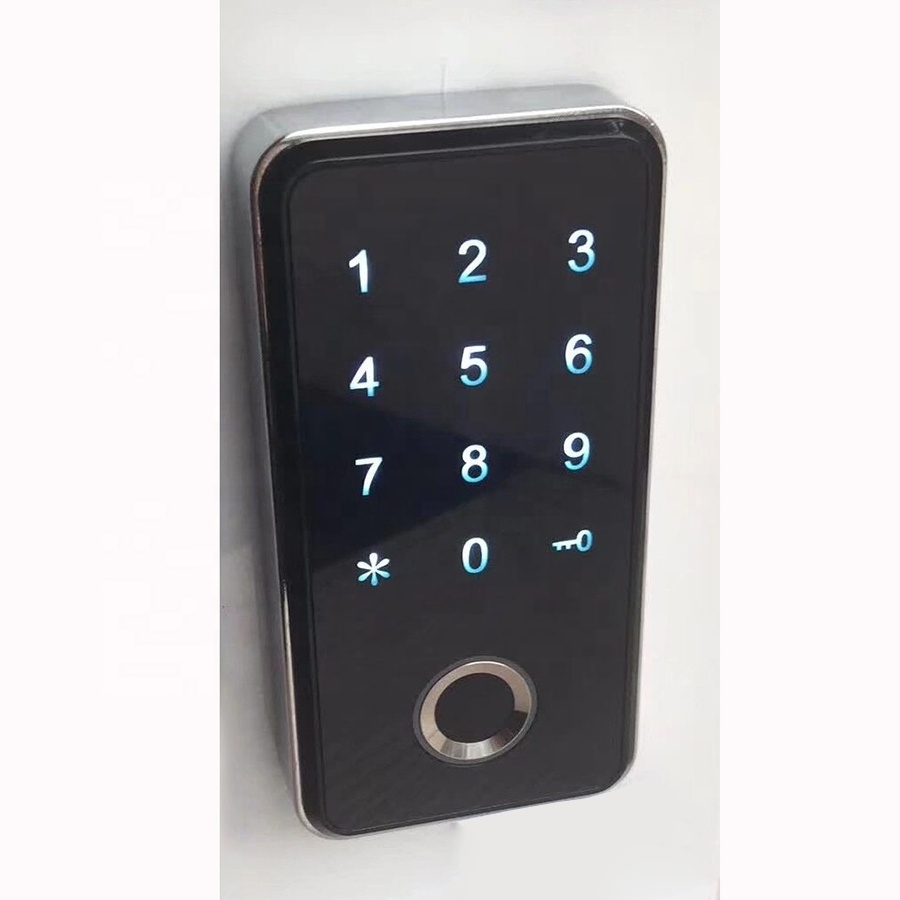 Electronic gym fingerprint locker lock password key code RFID digital fingerprint locker lock for office drawer cabinet