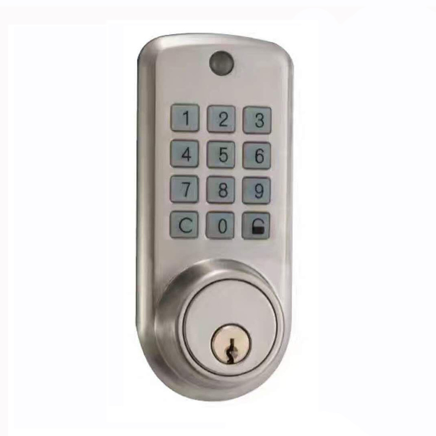 Zinc alloy single latch deadbolt mortise Smart Digital Keypad Code Door Lock for home /office