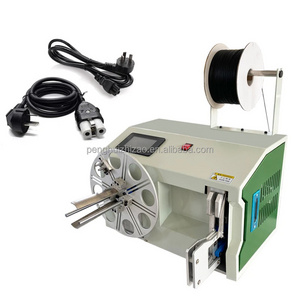 Manual Cable Tying And Bundling Machine PVC Cable Winding Machine Automatic Wire Coil Unwinding Machine