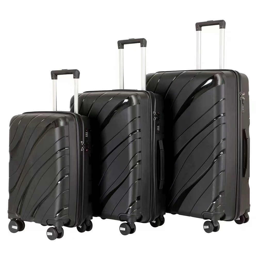 Hot Sale Unisex Suitcases Travel Luggage 3 Pieces Set 20 24 28 Inch