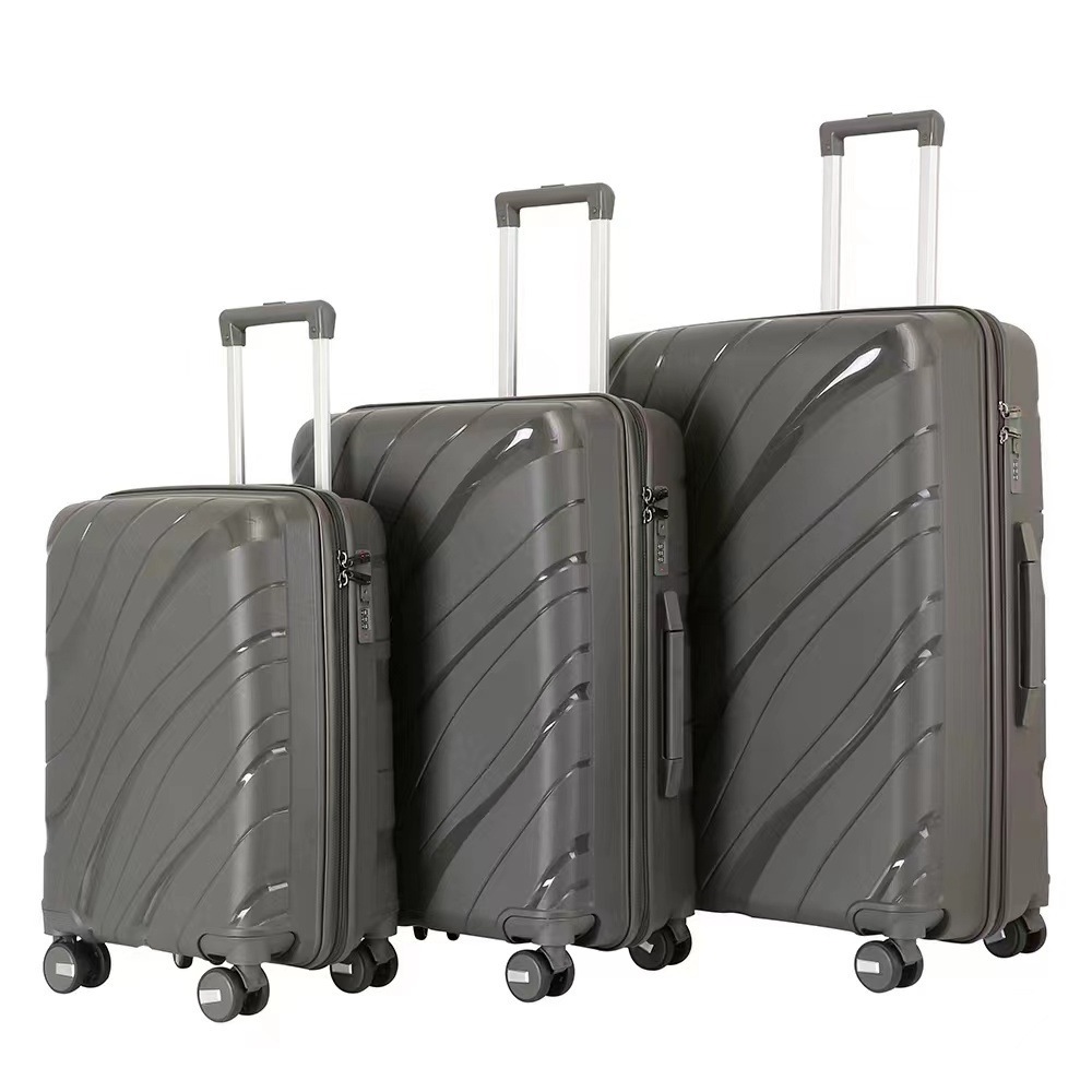 Hot Sale Unisex Suitcases Travel Luggage 3 Pieces Set 20 24 28 Inch