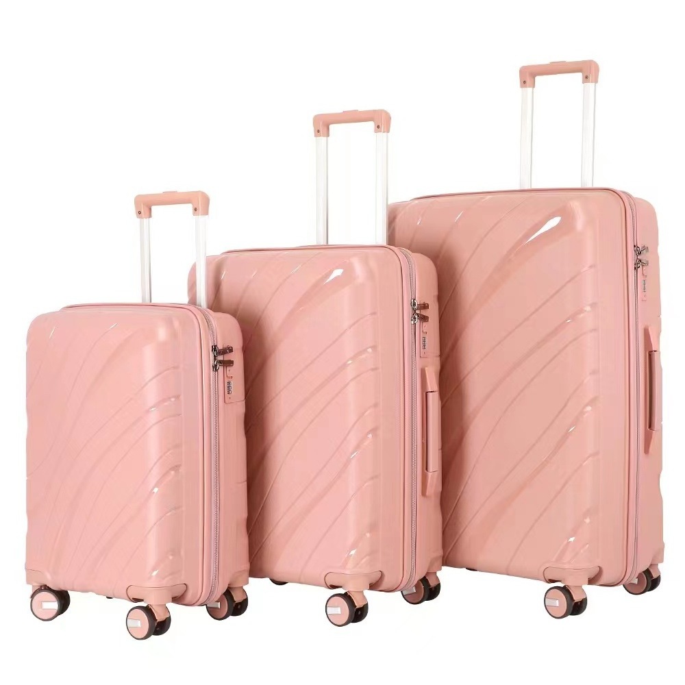 Hot Sale Unisex Suitcases Travel Luggage 3 Pieces Set 20 24 28 Inch