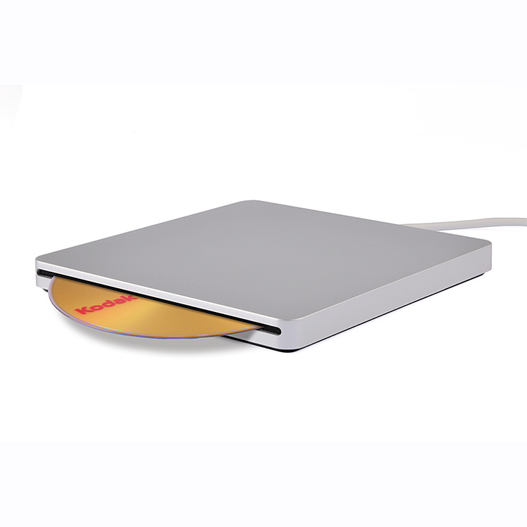 USB3.0 Superdrive External DVD/CD +/-RW ROM Player Burner Writer Drive Sucker Type C Compatible with Mac Book and Window