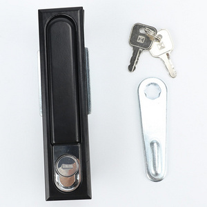 Industrial cabinet Panel door lock MS818 Stainless Steel Key Swing Handle Lock Distribution Box