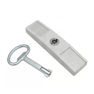 Hot Selling Electrical Panel System Powder Coated Zinc Die Key Handle Contribution Cabinet Rittal Swing handle Lock