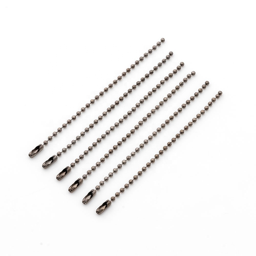 Ready to Ship 2.4 mm Diameter Ball Chain Matching Connectors  for Jewelry Making