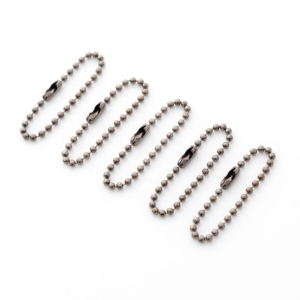 Ready to Ship 2.4 mm Diameter Ball Chain Matching Connectors  for Jewelry Making