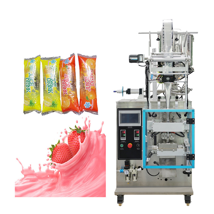 Automatic small sachet honey filling machine liquid 10-100ml fruit juice packaging machine