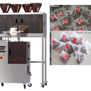 Newly Designed Triangle Tea Bag Packaging Machine/ Biodegradable Packaging Machine Tea