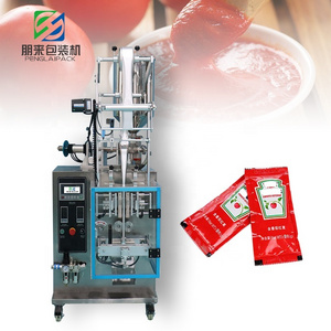 Good Sell Tomato Paste Ketchup Sachet Small Filling And Sealing Packing Machine For Small Business Low Cost Packaging Machine