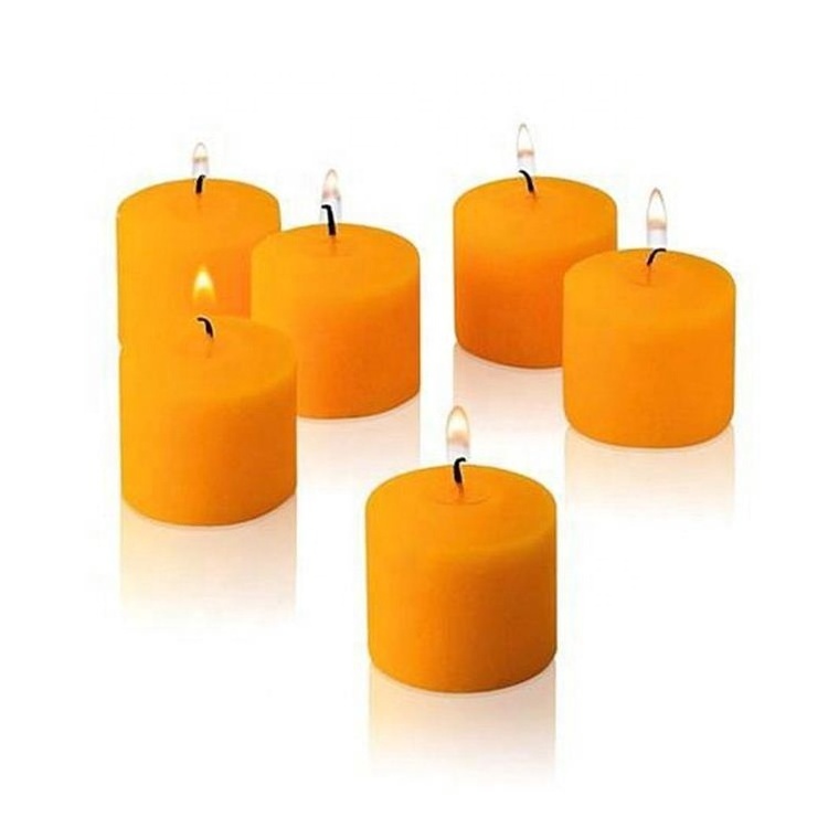 Pengli large pillar square candles different size white pillar candle gold pillar candles