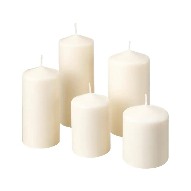 Light blue candles table decor taper candle With Best Services