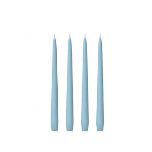 Pengli colored taper candles cheap price paraffin wax white taper candle ritua tapered candle in glass