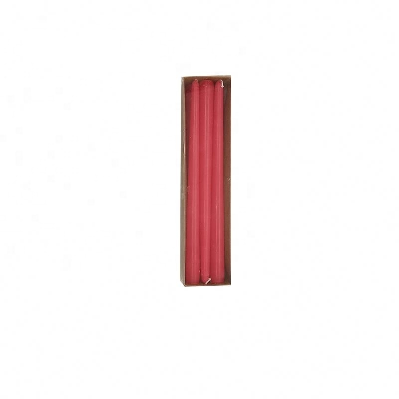 Pengli taper candle packaging red taper candles taper candle pack