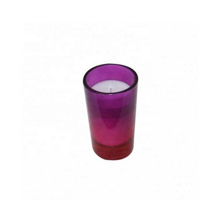 Pengli plaster pot for candle cheap wholesale price thick glass candle jar reasonable price frosted glass jar candle with lid