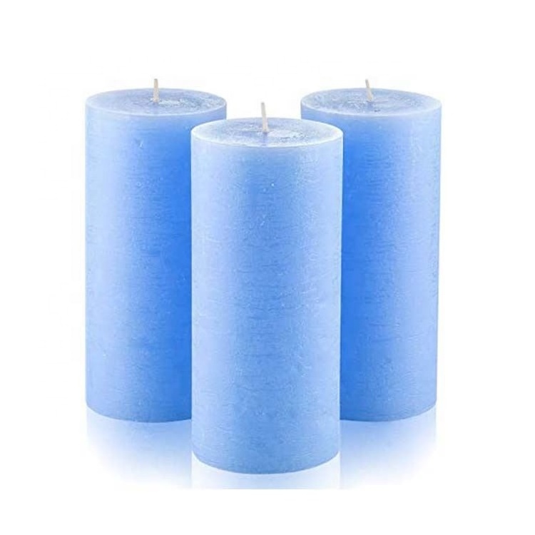 Pengli big pillar white unscented candles pillar candle bulk 6x2 white pillar candles