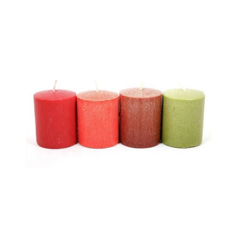 Pengli pillar candles wax enclosed in glass glass pillars for candles white tall pillar candles