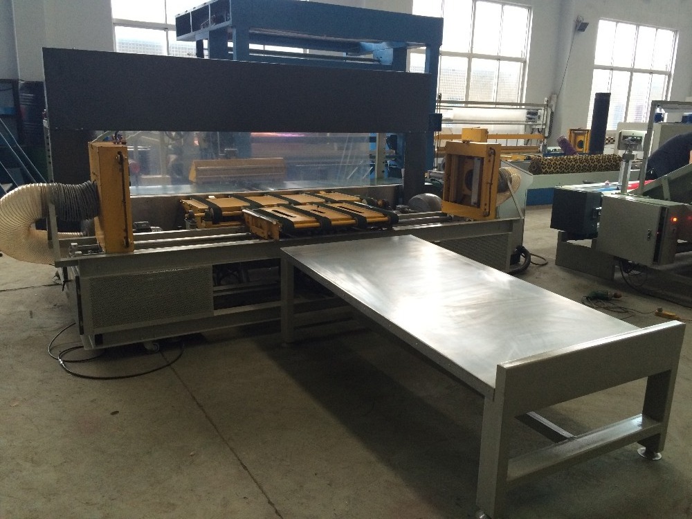 fabric roll  packing machine auto P.E. film wrapping machine