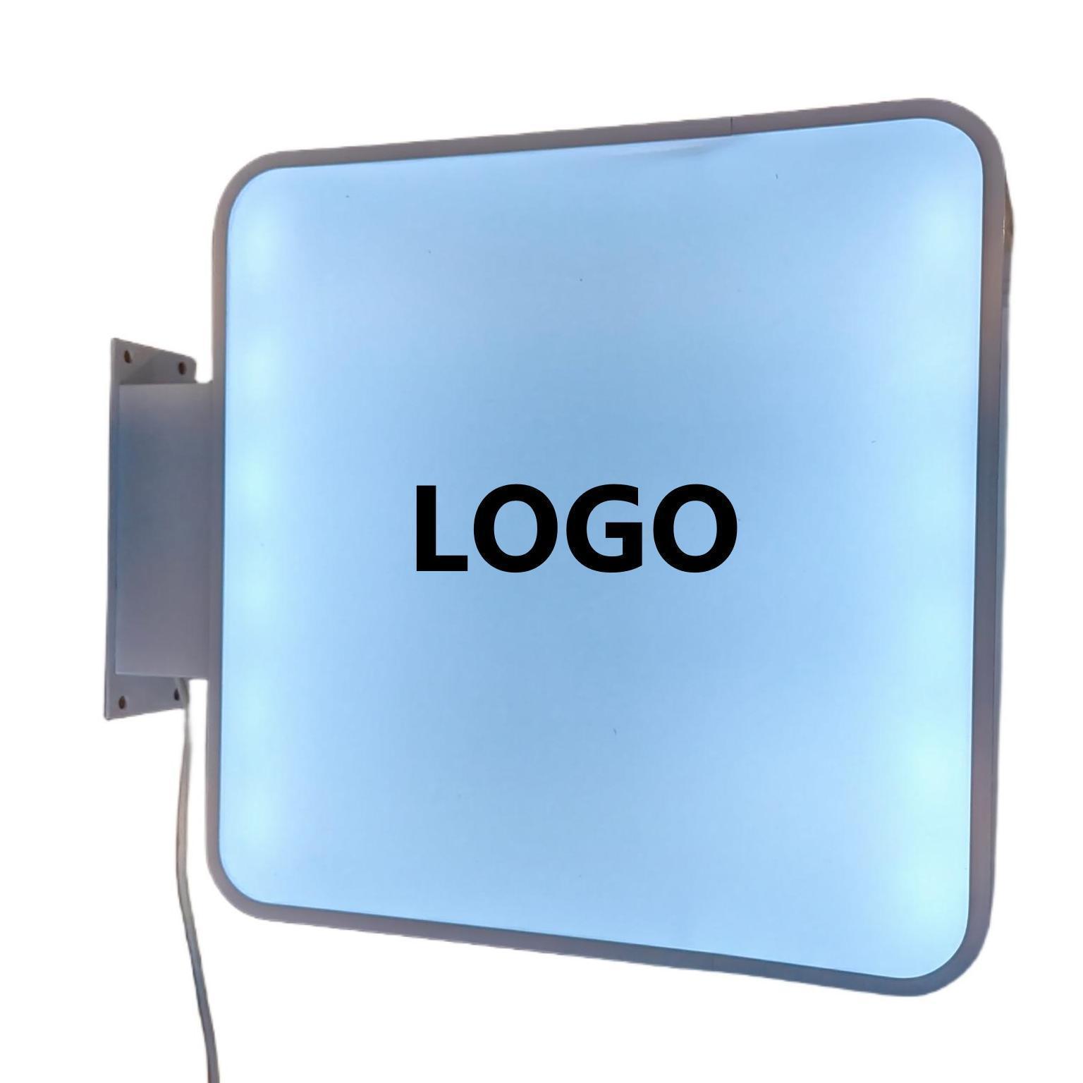 brand display double sided outdoor square acrylic LED light box