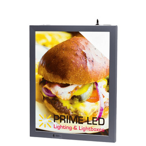 16x24 Inches A2 Aluminum Profile Led Snap Frame Menu Picture Light Box A2 Led Movie Poster Advertising Light Boxes