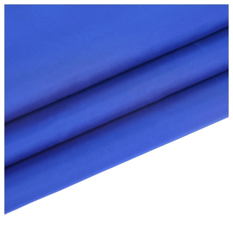 100% nylon  20d 380t 400t ripstop nylon taffeta fabric thin tracksuit fabric waterproof taffeta fabric for down jacket clothing