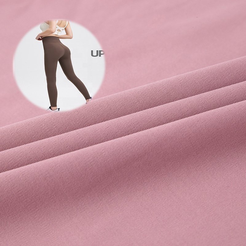 78 nylon 22 spandex fabric For Leggings nylon brushed tight lycra gym clothe fitness yoga pant 76 nylon 24 spandex fabric