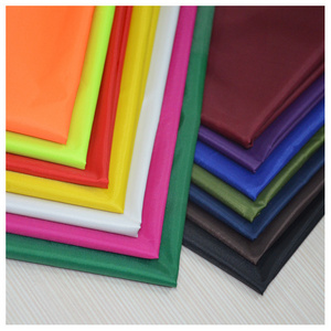 190T pvc polyester taffeta water repellent Windproof fabric Transparent Coated for umbrella rain proof wear fabric